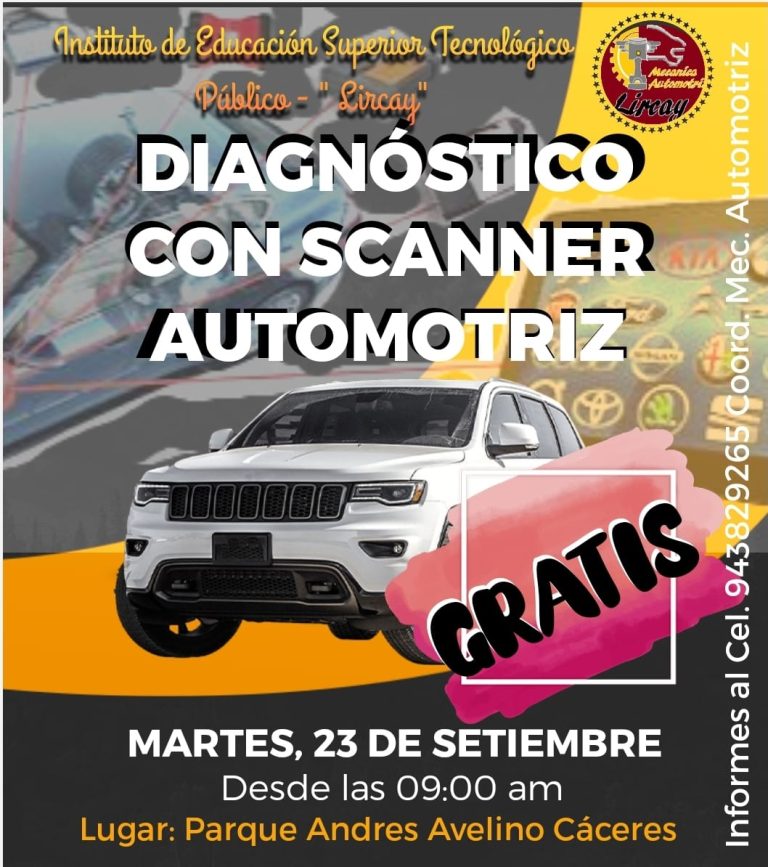 Diagnóstico con scanner automotriz