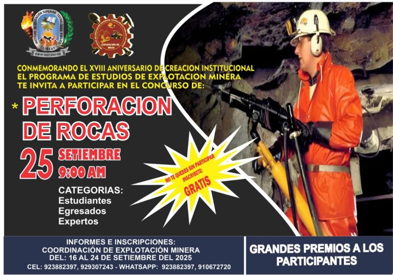 Concurso de Perforación de Rocas